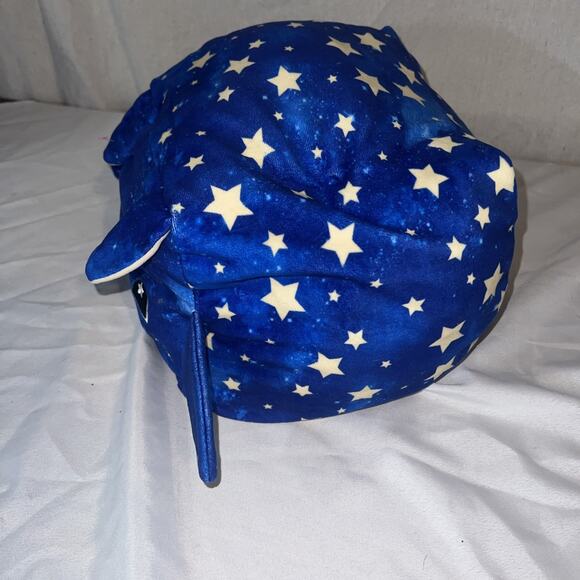 Mosh Moosh Set Stuffed Bat Vampire Animal Plush Stars And Space Print Fanged Toy - Picture 2 of 6